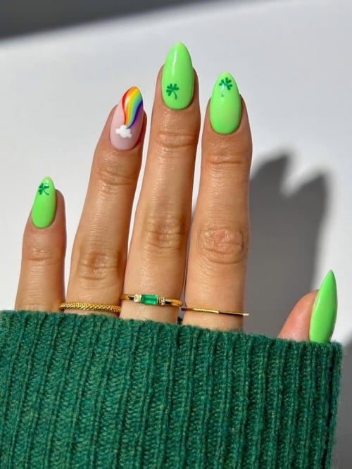 st patrick day nailsIMG 4662 St. Patrick’s Day Nail Ideas