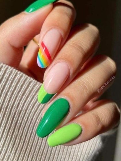 st patrick day nailsIMG 4670 St. Patrick’s Day Nail Ideas