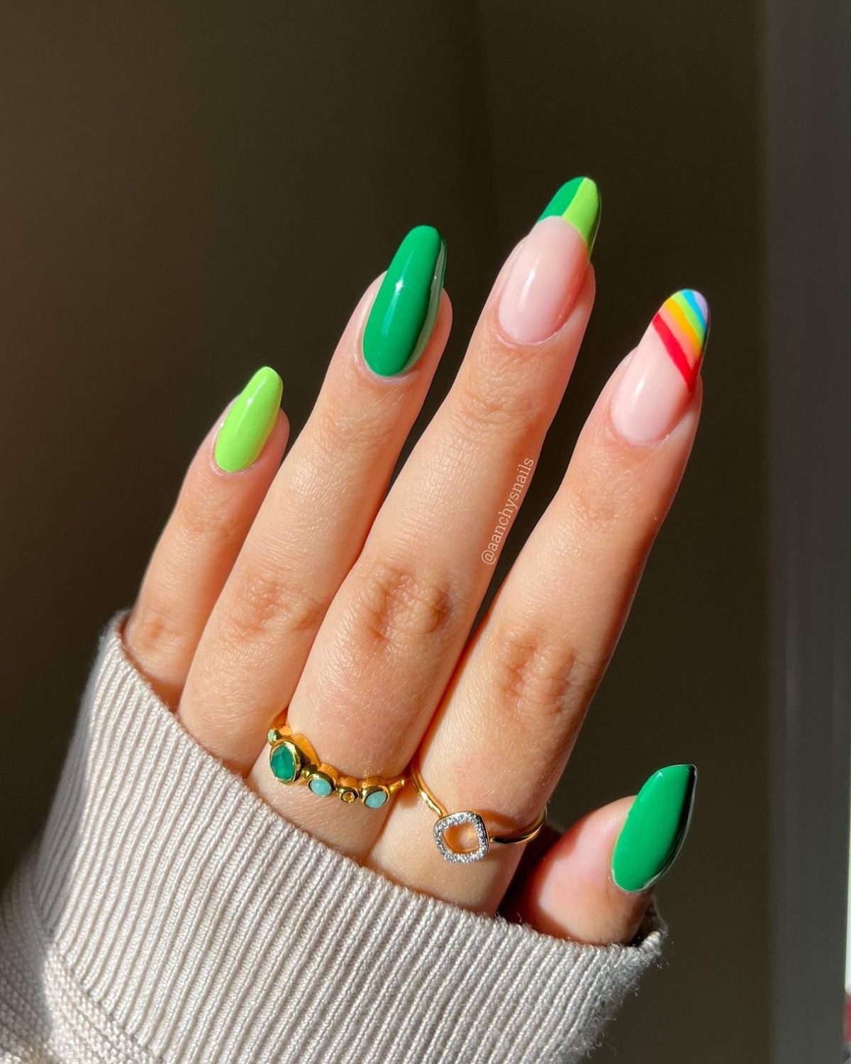 st patrick day nailsIMG 4691 St. Patrick’s Day Nail Ideas