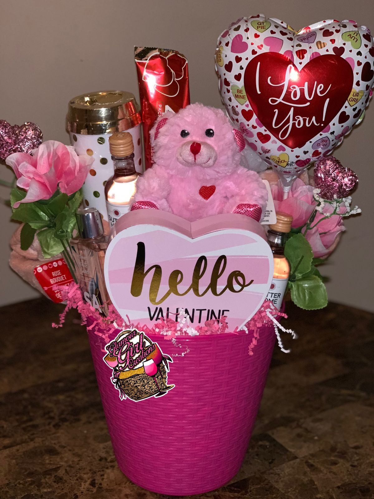 valenetines guft basket ideas IMG 1227 Valentine's Day Gift Basket Ideas