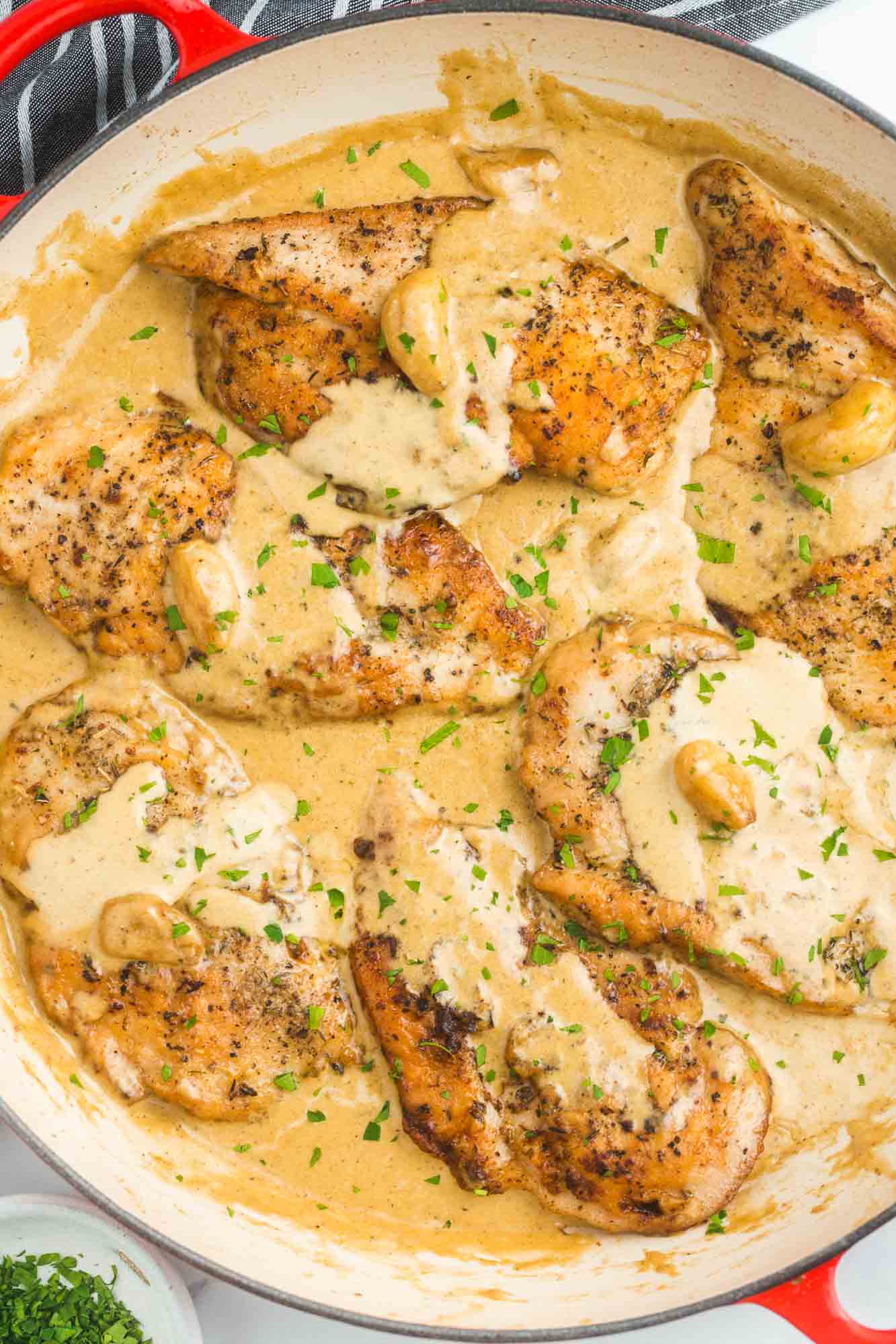 30 Mouth-Watering Easter Dinner Ideas to Impress Everyone 62 30 Mouth-Watering Easter Dinner Ideas to Impress Everyone Creamy Garlic Chicken 1 g Easter Dinner Ideas