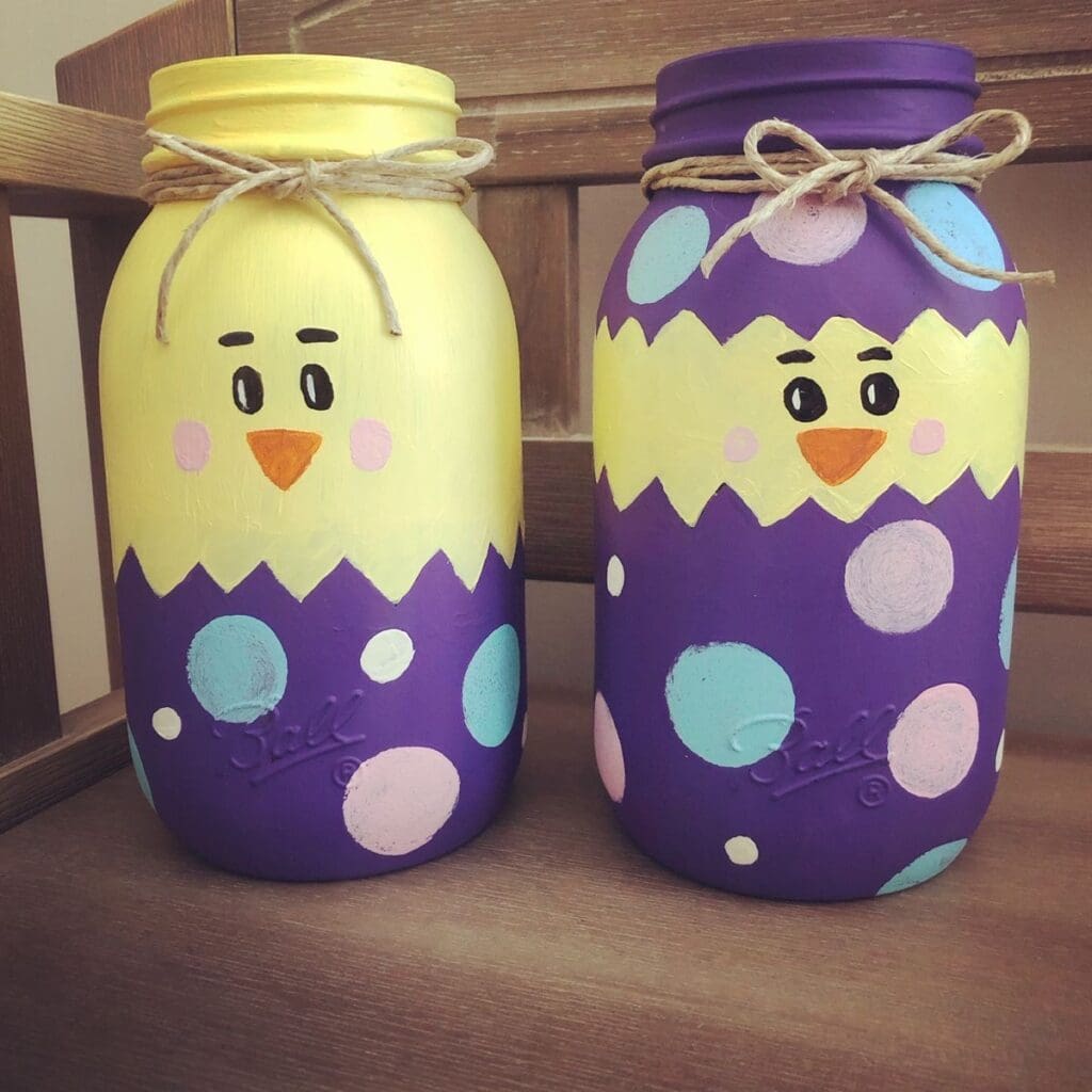 29 Super Cute DIY Easter Mason Jar Ideas You'll Love