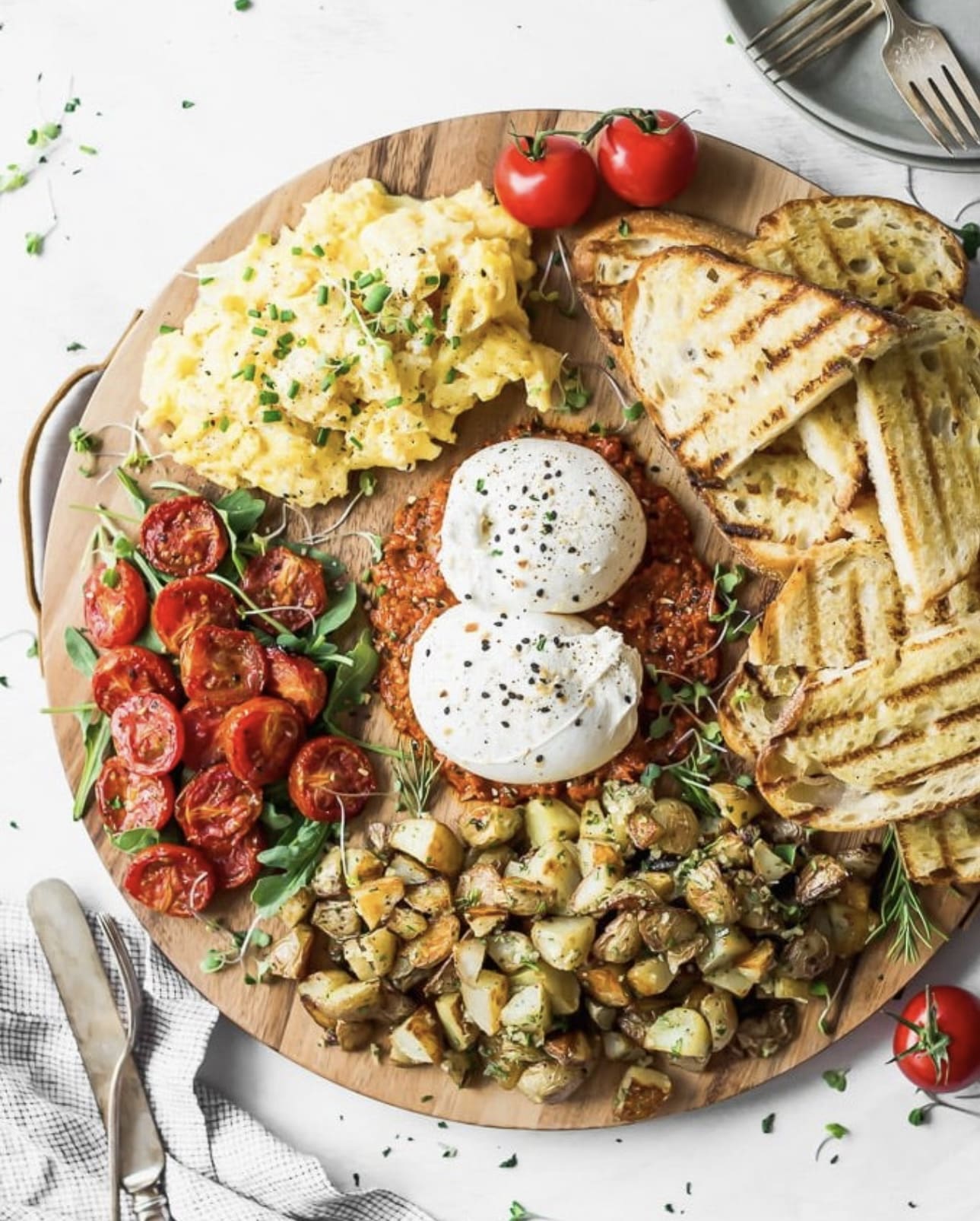 Easter Brunch Board