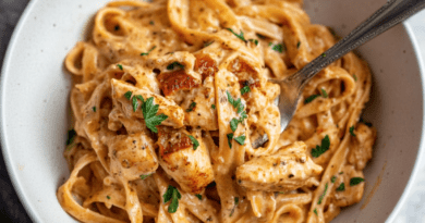 Cajun Chicken Alfredo Pasta