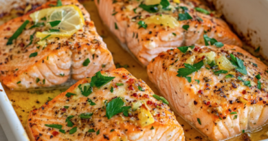 Lemon Garlic Butter Salmon