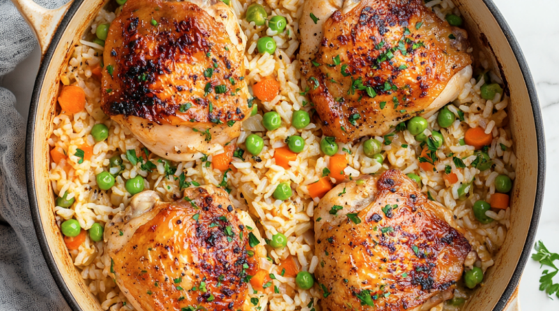 One-Pot Chicken and Rice