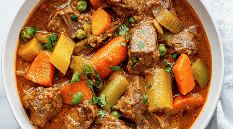 One-Pot Beef and Vegetable Curry