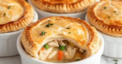 Easy Mini Chicken Pot Pies