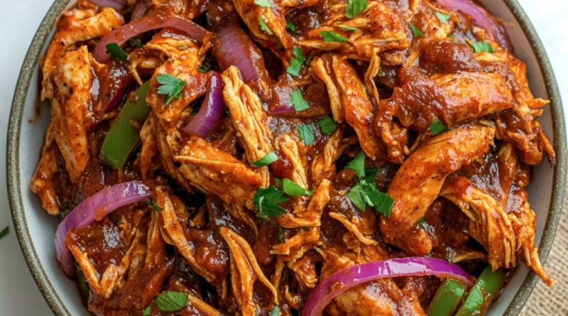 BBQ Baked Shredded Chicken