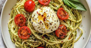 Pesto Burrata Pasta