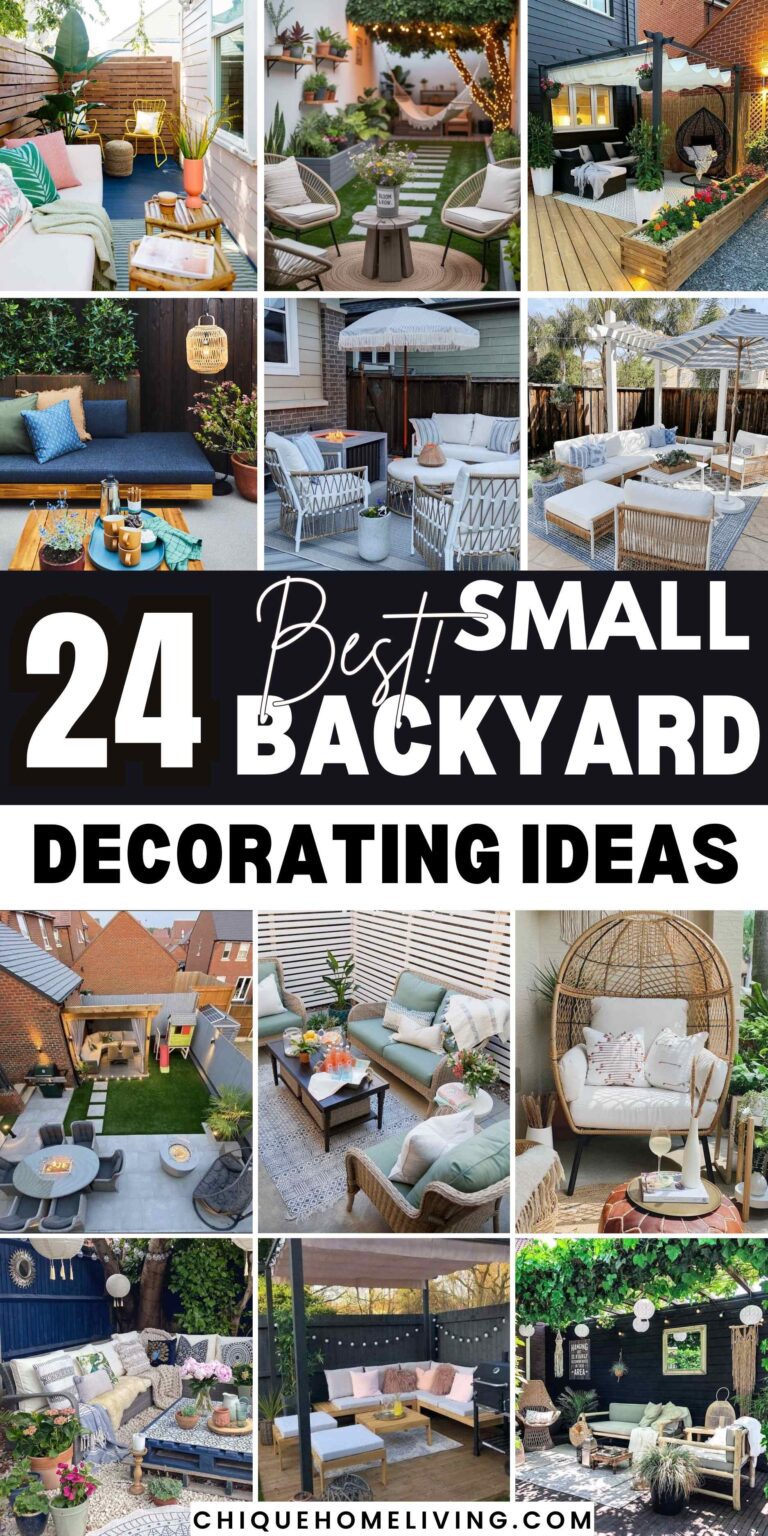 24 Small Backyard Patio Ideas For The Perfect Escape