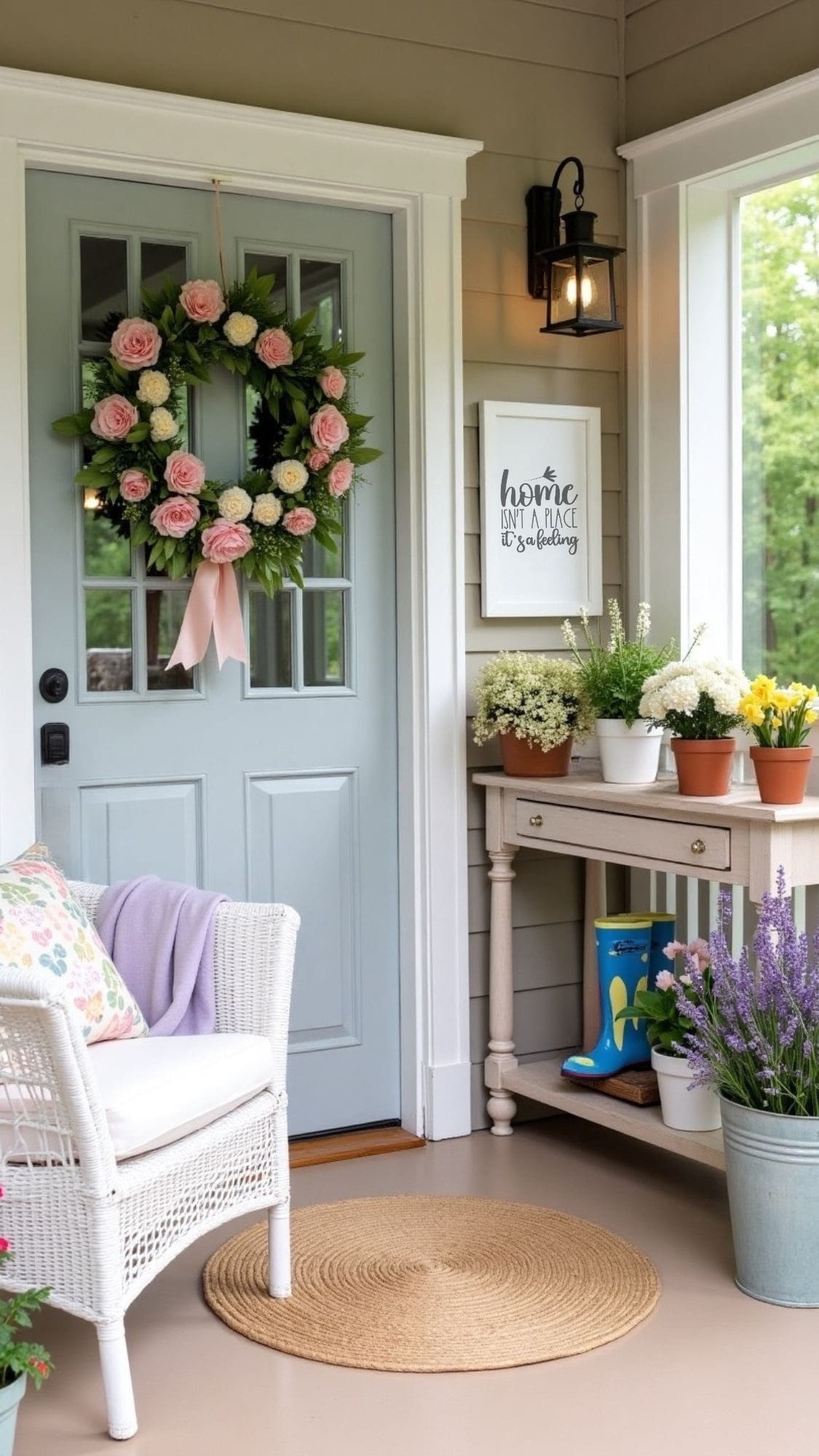 IMG 6751 Spring Front Porch Decor Ideas