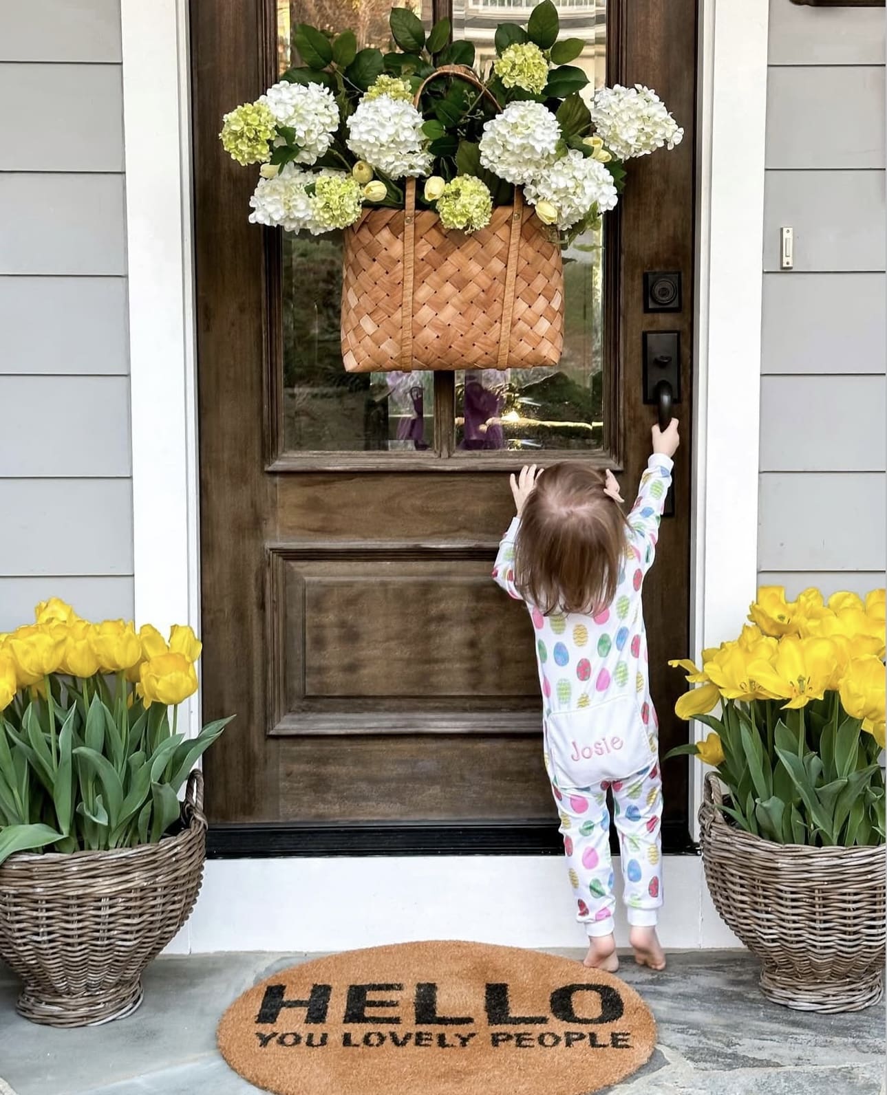 IMG 6758 Spring Front Porch Decor Ideas