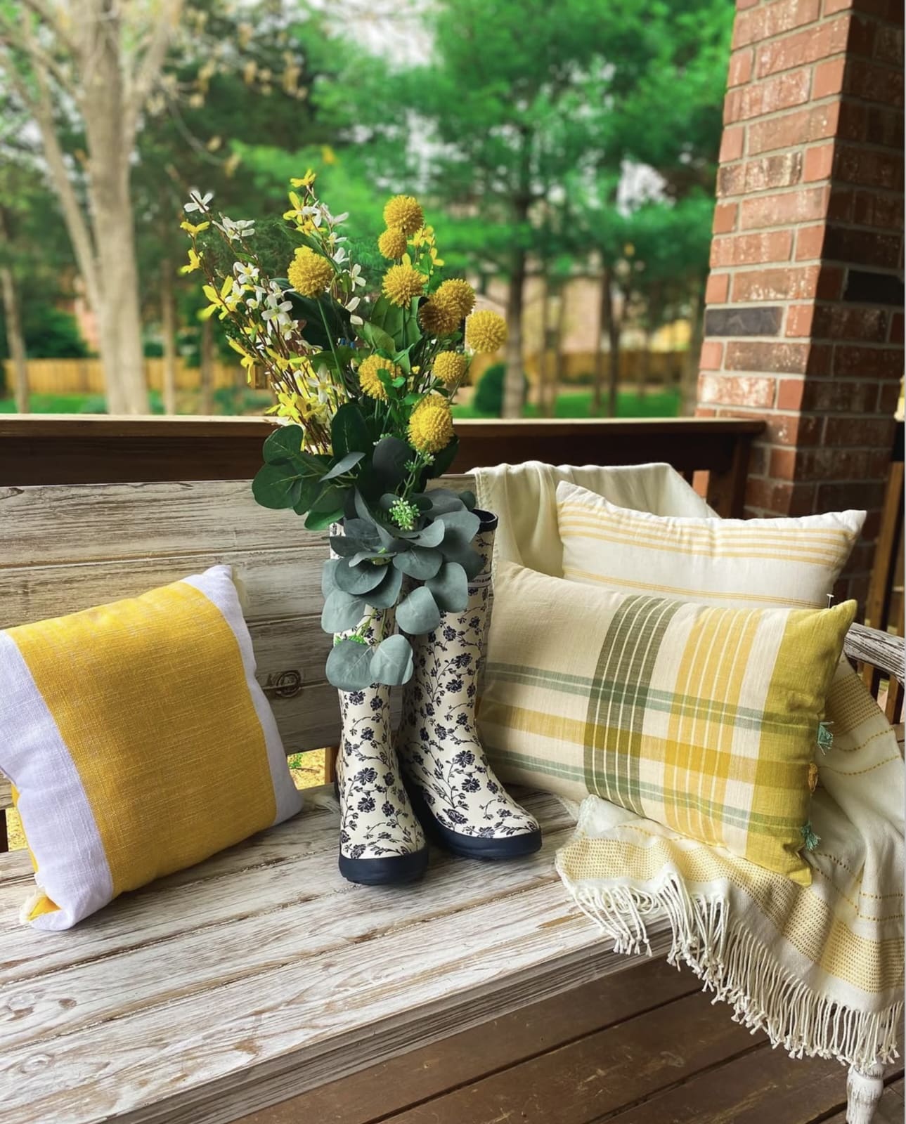 IMG 6763 Spring Front Porch Decor Ideas