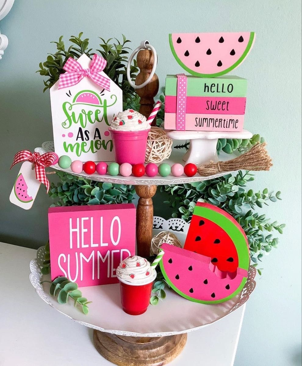 IMG 7025 Summer Tiered Tray Ideas