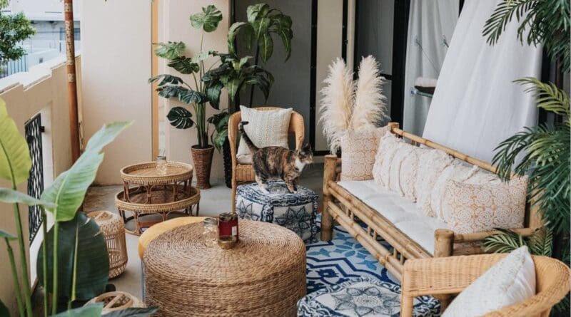 Bohemian Balcony Decor Ideas