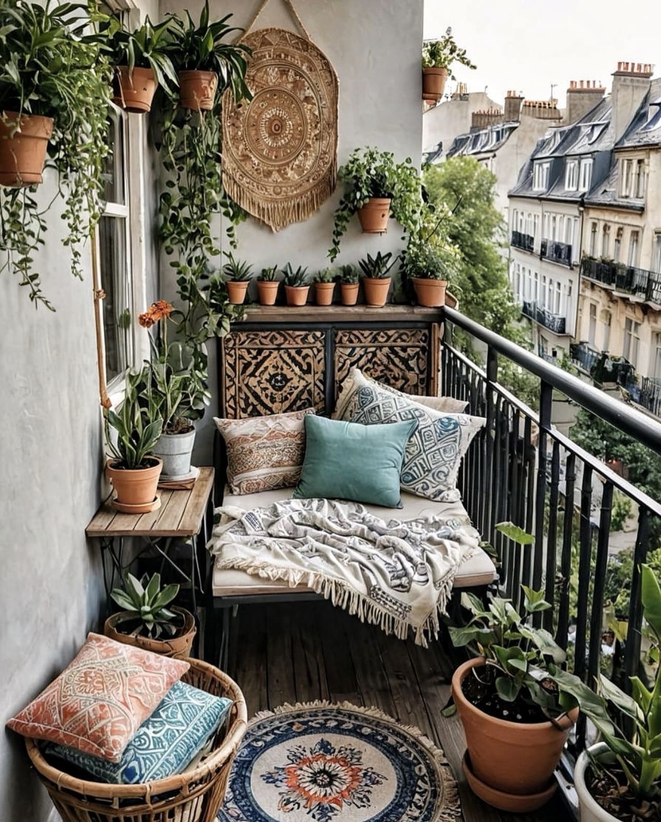 IMG 7343 Bohemian Balcony Decor Ideas