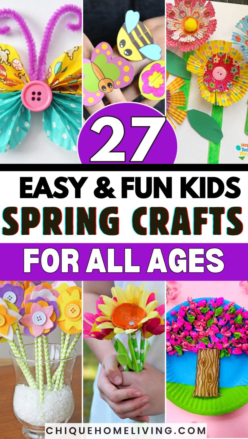 Fun Spring Items 27 Easy & Fun Spring Craft Ideas For Kids of All Ages