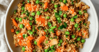 Vegan Quinoa Stir Fry