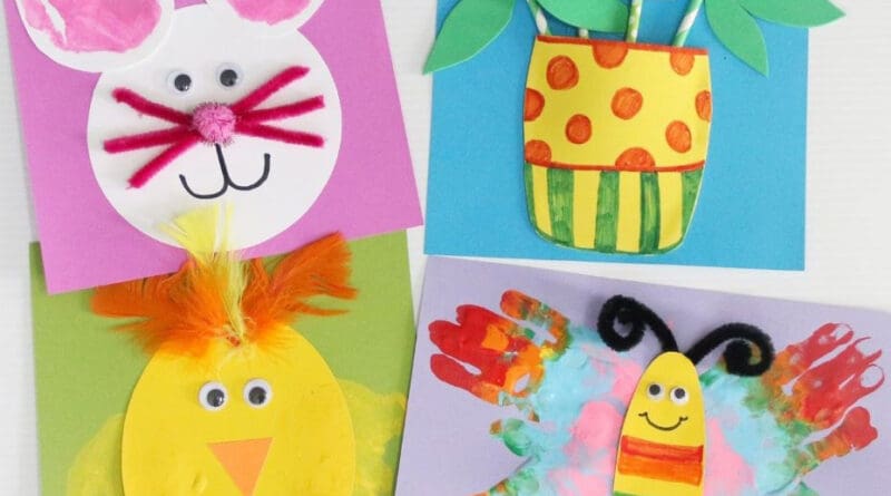 27 Easy & Fun Spring Craft Ideas For Kids of All Ages