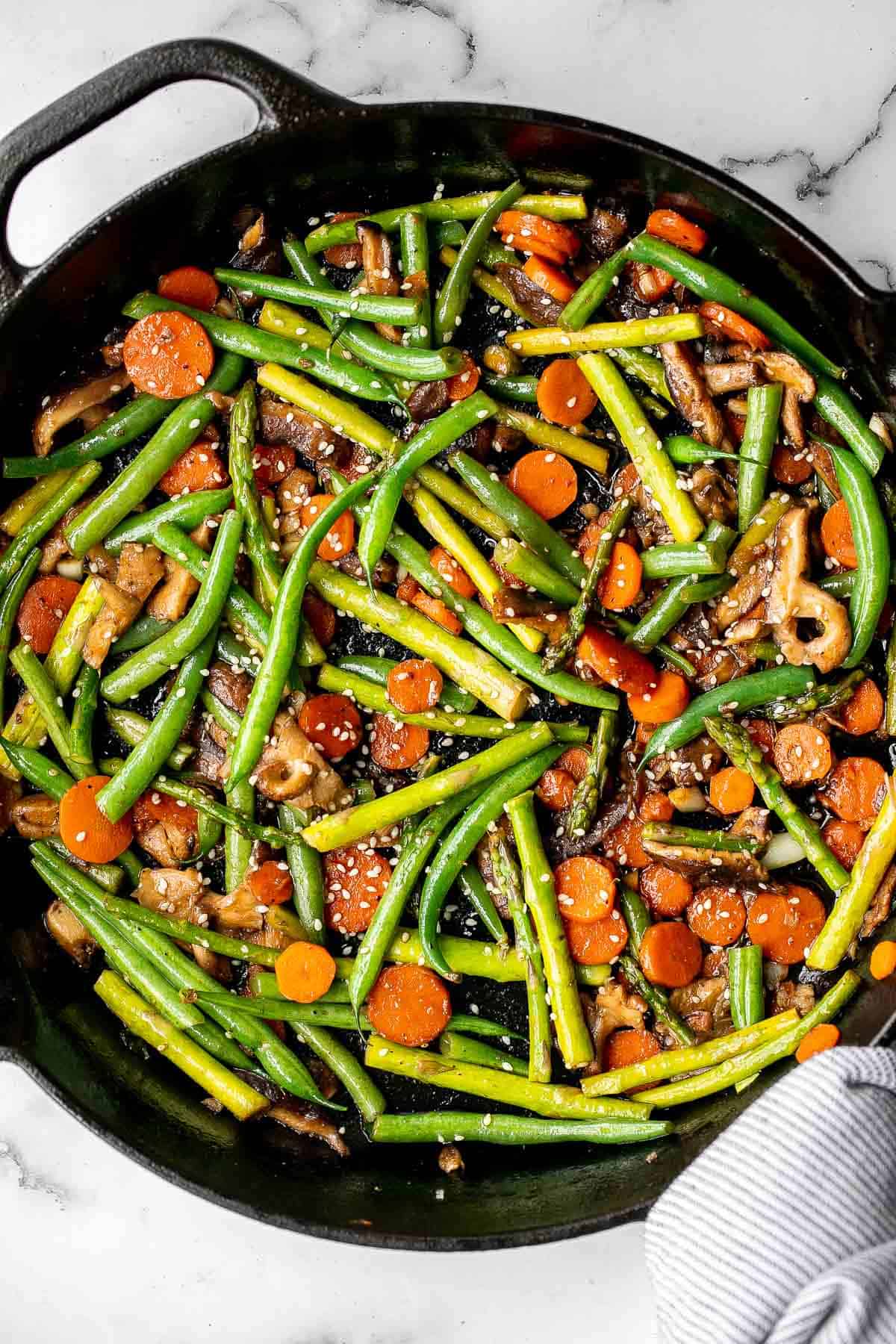 spring vegetable stir fry 3 Spring Dinner Ideas