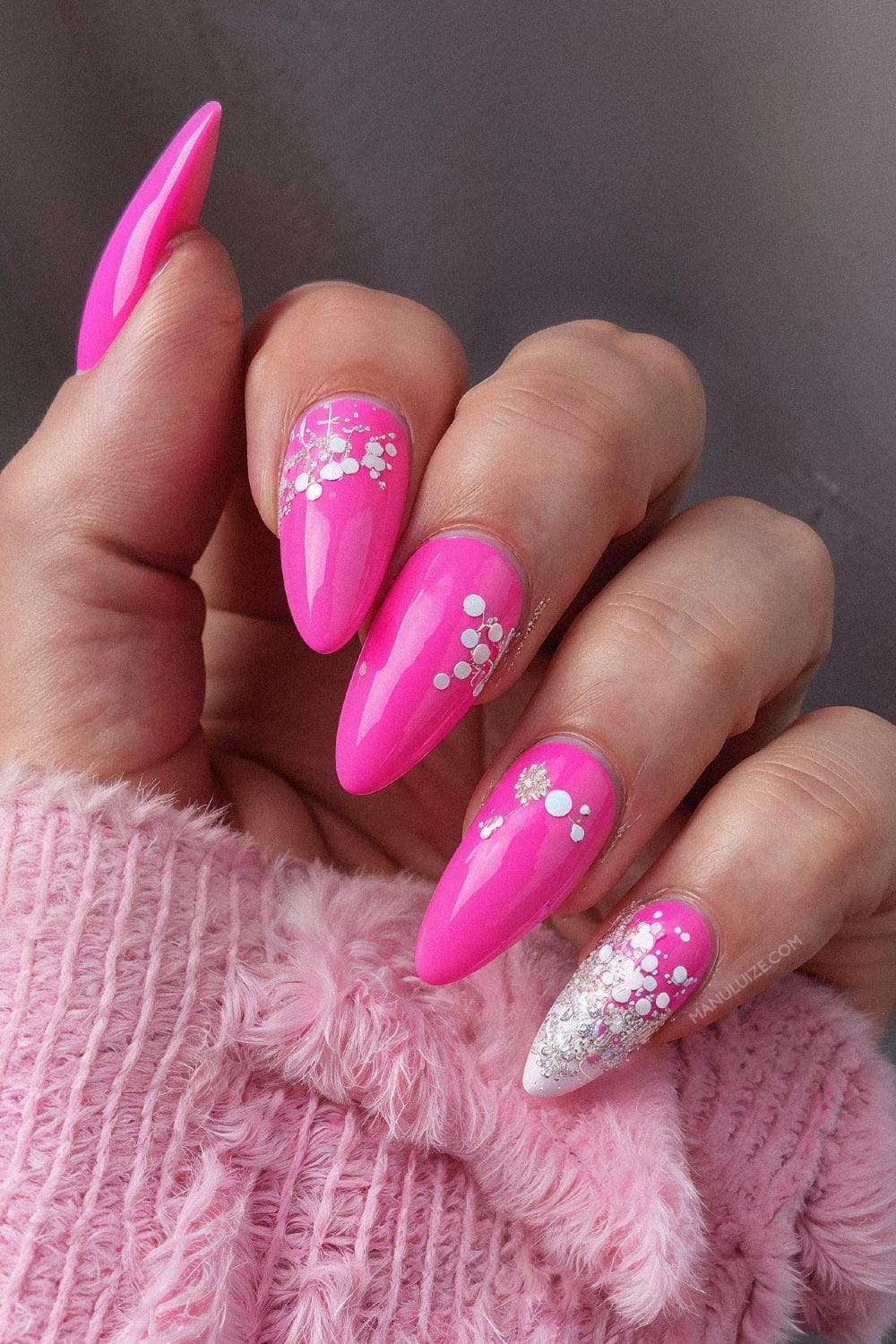 IMG 0260 Hot Pink Nail Ideas