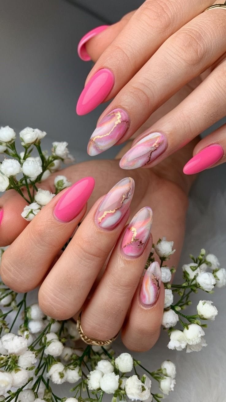 IMG 0264 Hot Pink Nail Ideas