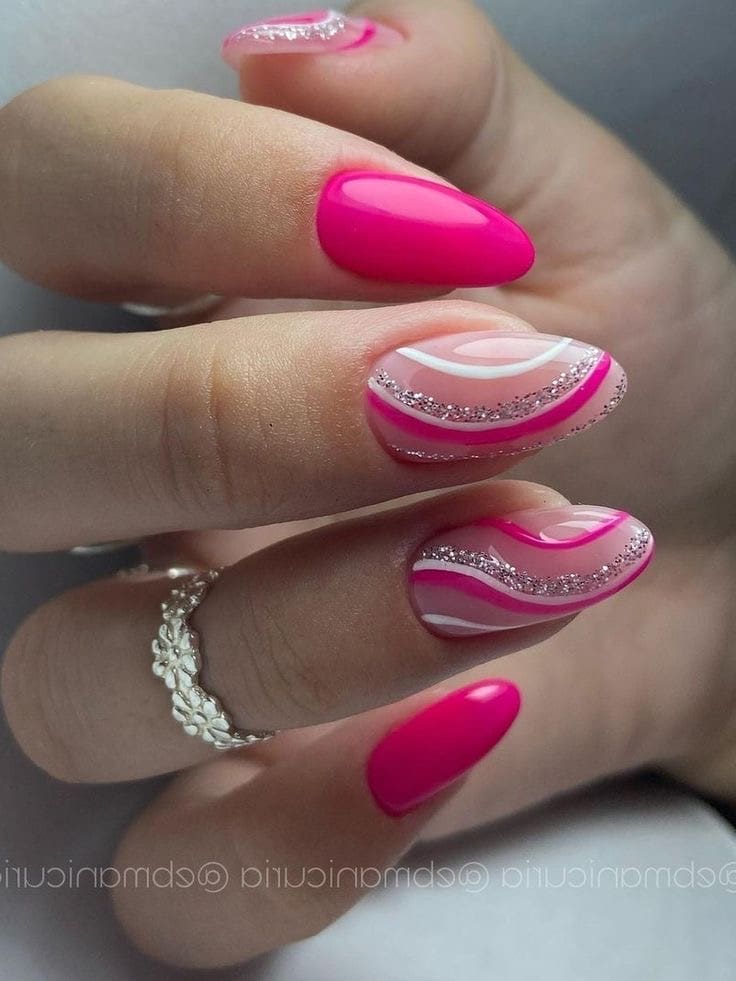 IMG 0268 Hot Pink Nail Ideas