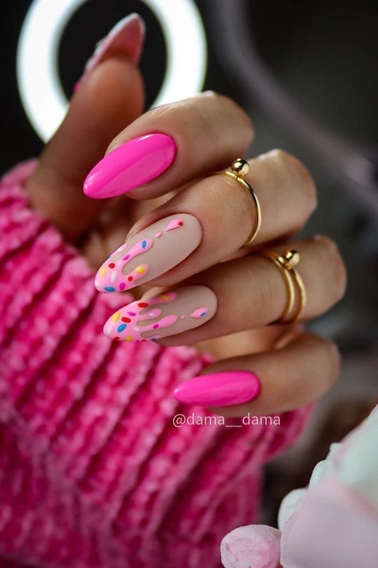 IMG 0278 Hot Pink Nail Ideas