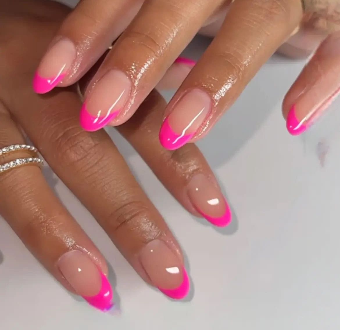 IMG 0288 Hot Pink Nail Ideas