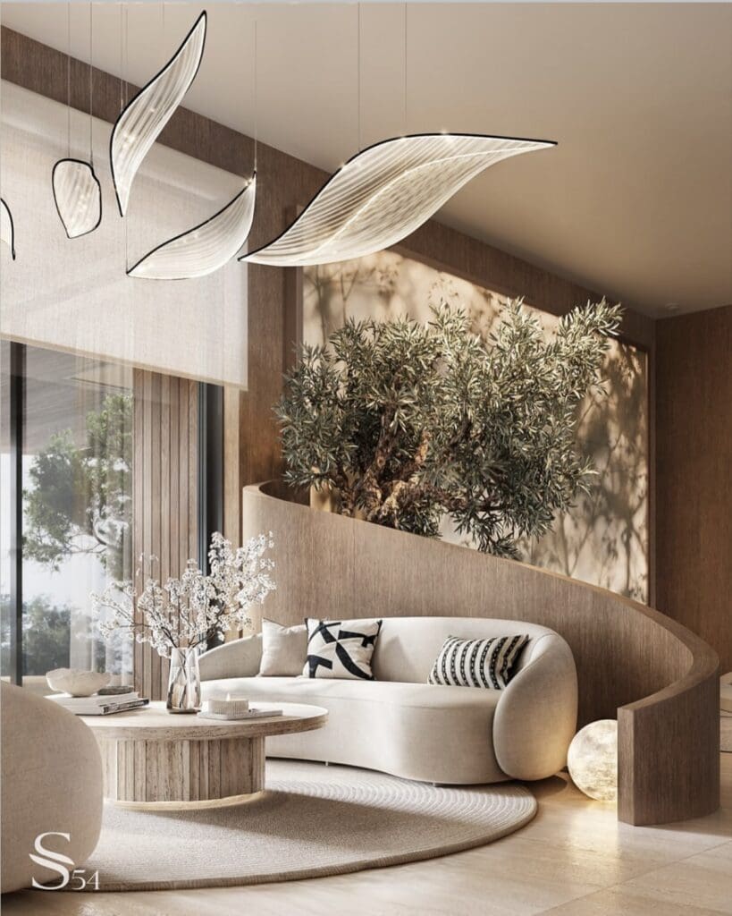 View of 32 Modern Luxury Living Room Design Ideas