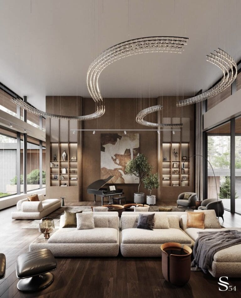 32 Modern Luxury Living Room Design Ideas