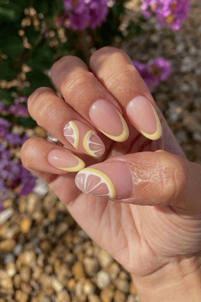 IMG 9040 Yellow Nail Ideas