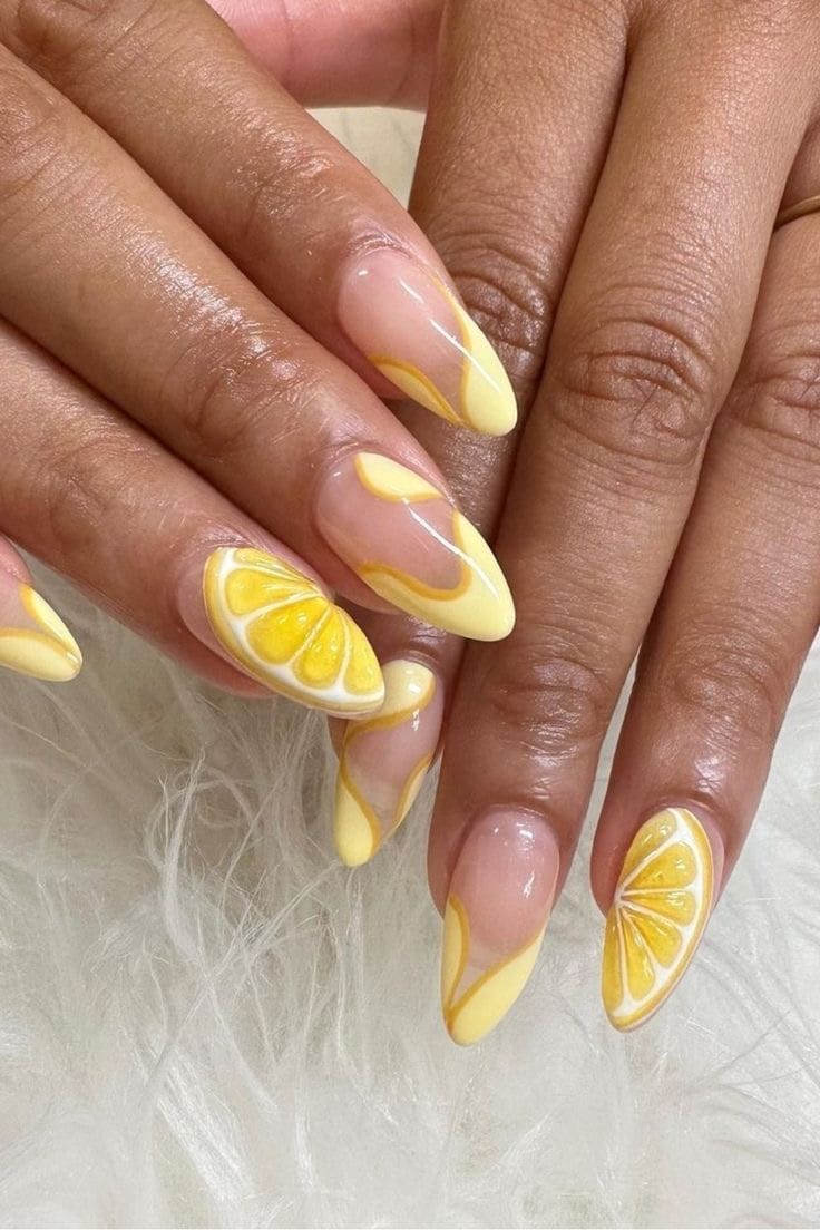IMG 9045 Yellow Nail Ideas