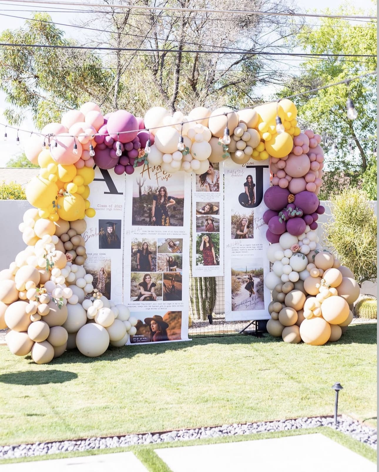 IMG 9085 Graduation Party Photo Backdrop Ideas