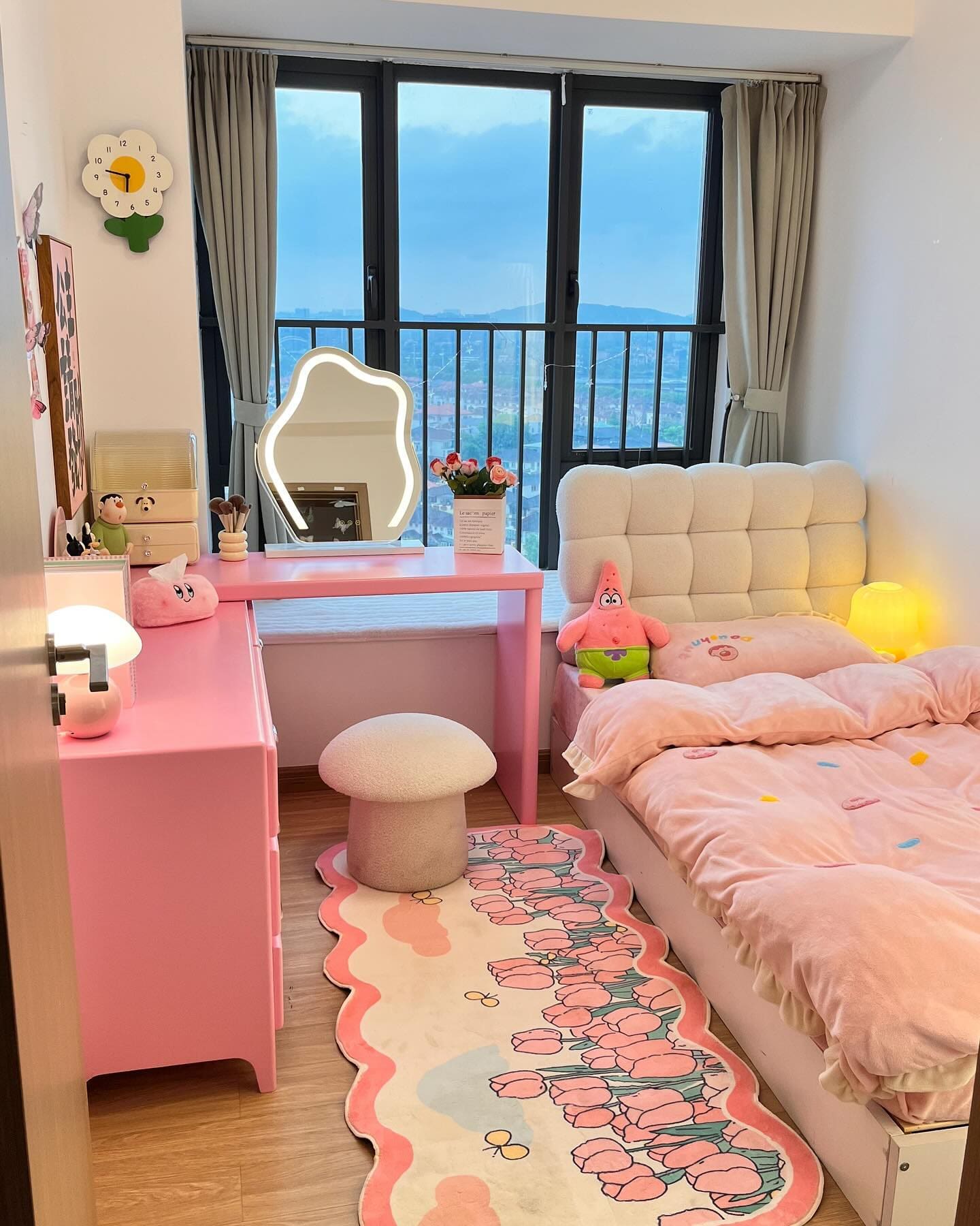 Pink Bedroom Decor For Small Space Teen Girl Bedroom Ideas