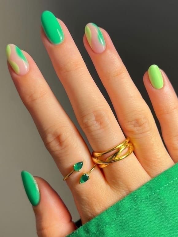 IMG 0797 Green Nail Ideas
