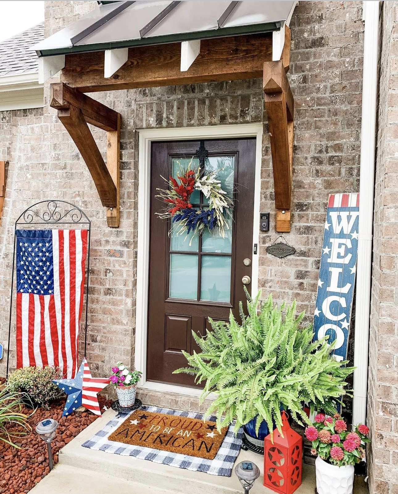 IMG 0837 2 4th of July Front Porch Decor Ideas