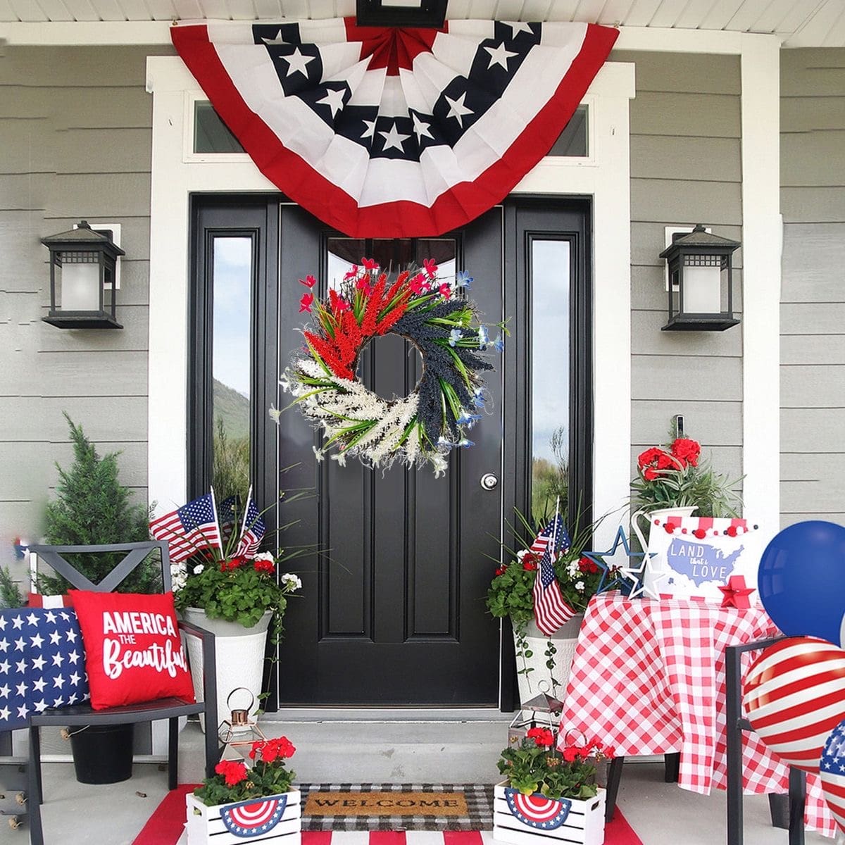 IMG 0840 2 4th of July Front Porch Decor Ideas