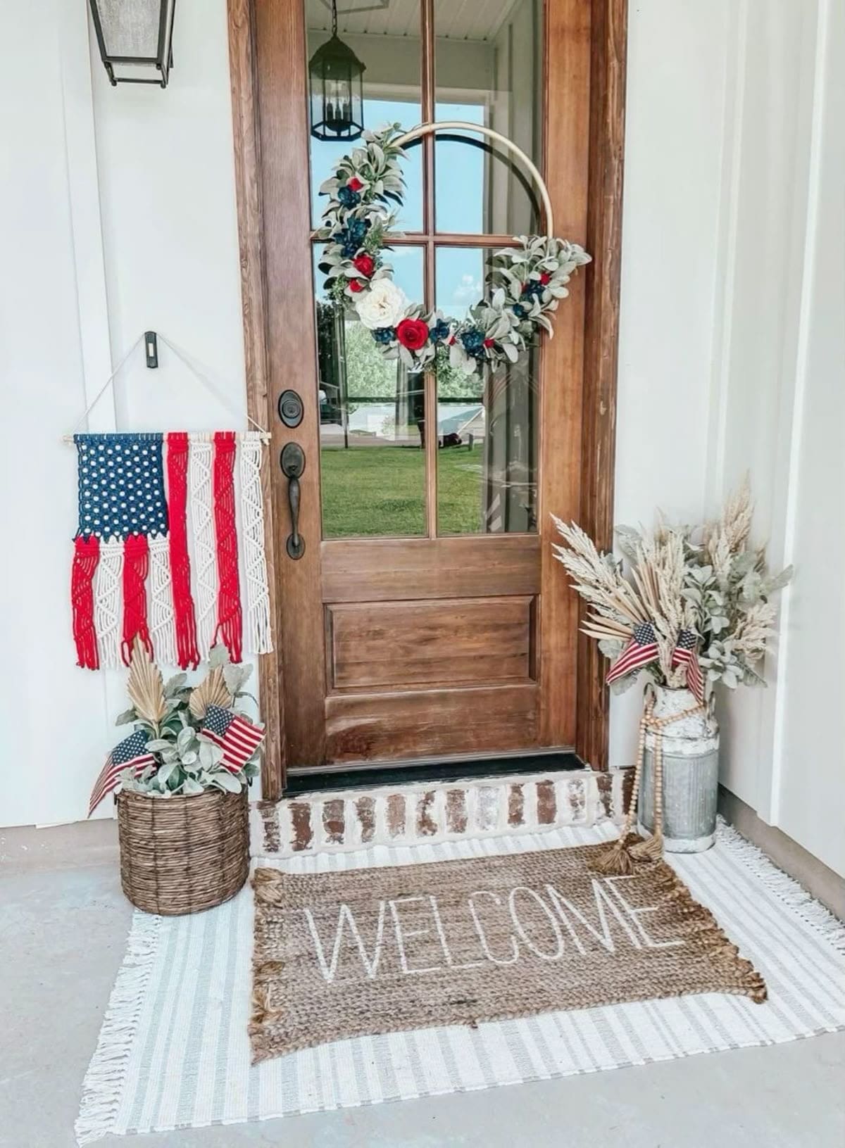 IMG 0843 2 4th of July Front Porch Decor Ideas