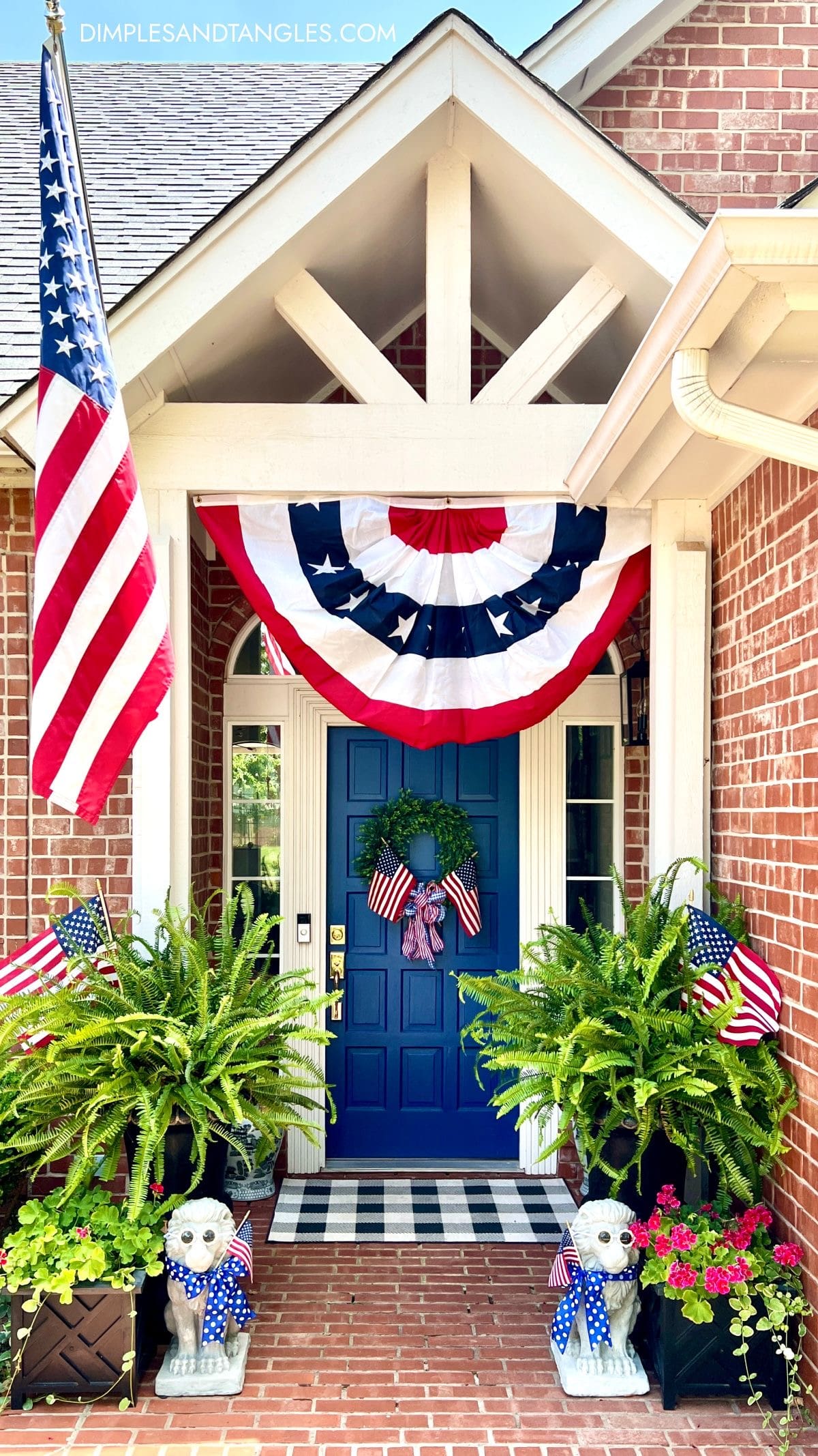 IMG 0844 2 4th of July Front Porch Decor Ideas