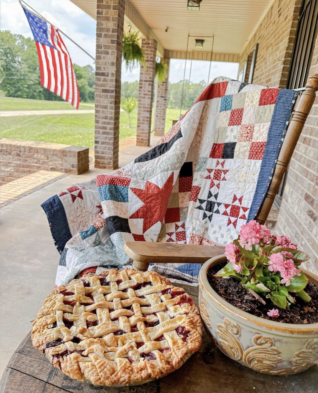 IMG 0858 2 4th of July Front Porch Decor Ideas