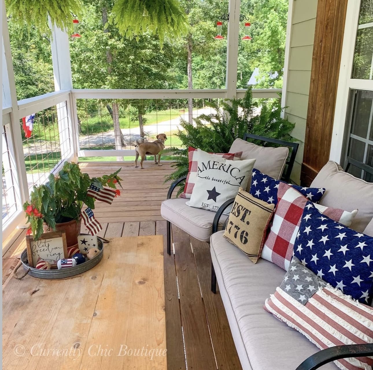 IMG 0861 2 4th of July Front Porch Decor Ideas