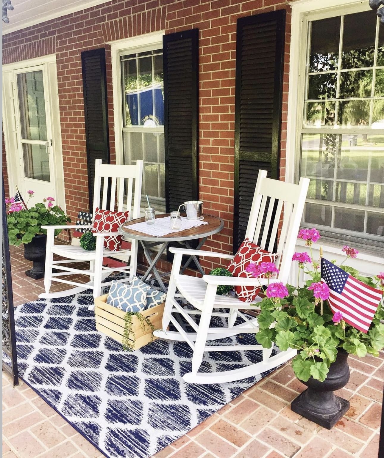 IMG 0863 2 4th of July Front Porch Decor Ideas