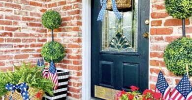4th of July Front Porch Decor Ideas