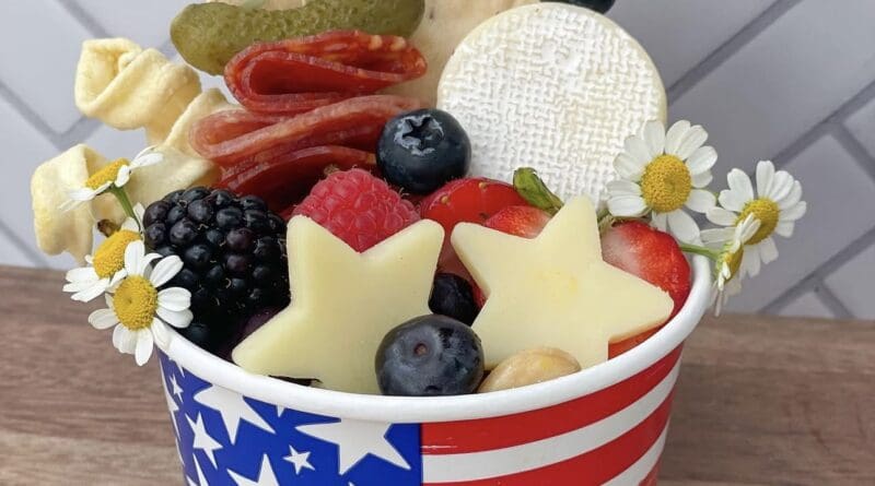 4th of July Charcuterie Cup Ideas