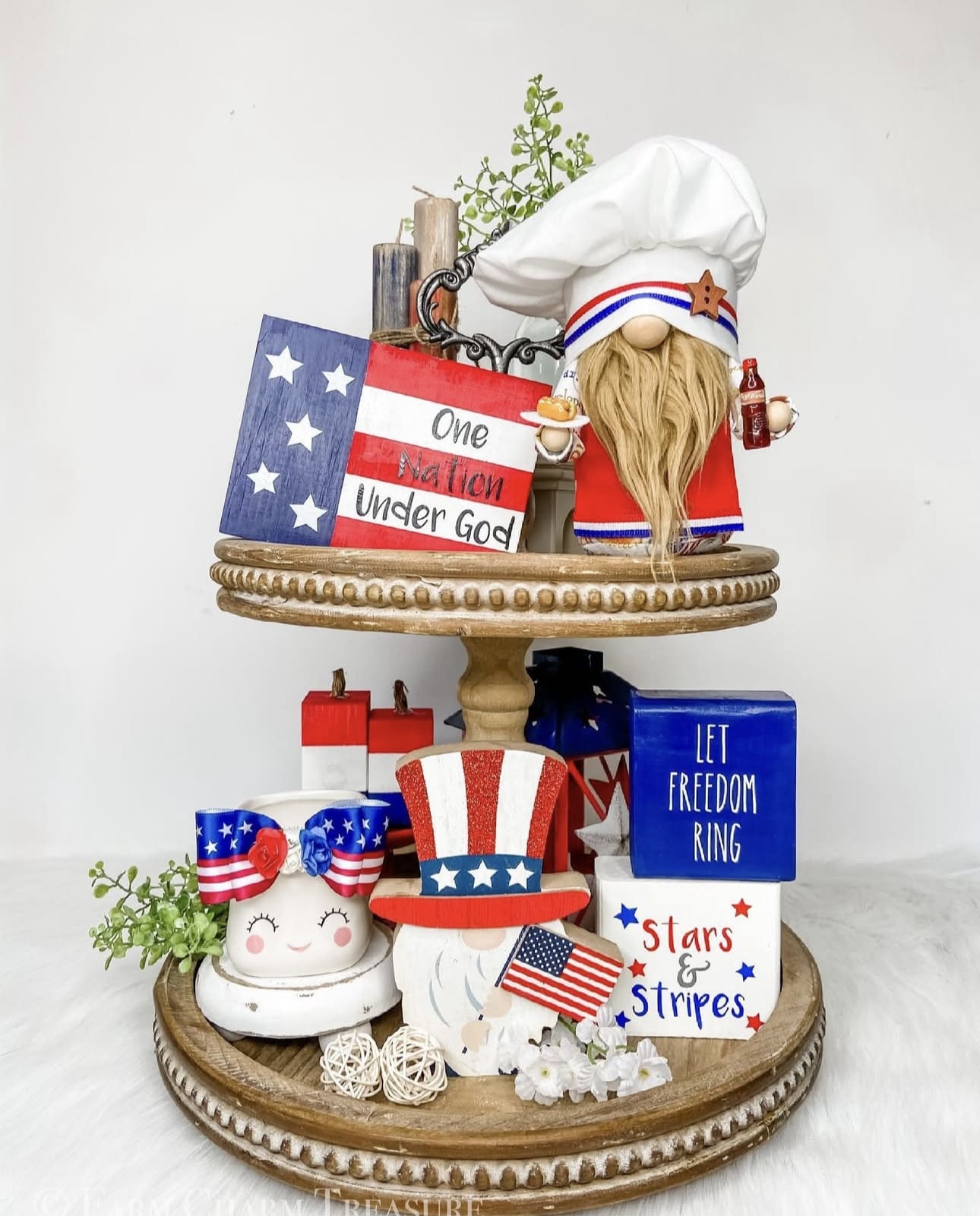 IMG 1565 Patriotic Tiered Tray Ideas