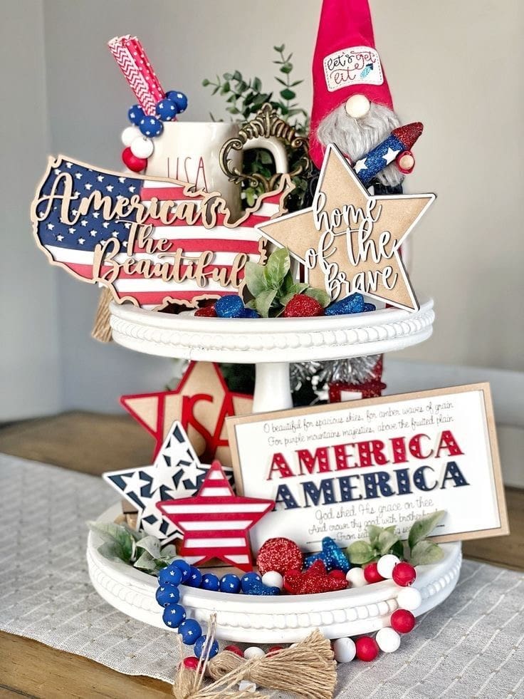 IMG 1649 Patriotic Tiered Tray Ideas