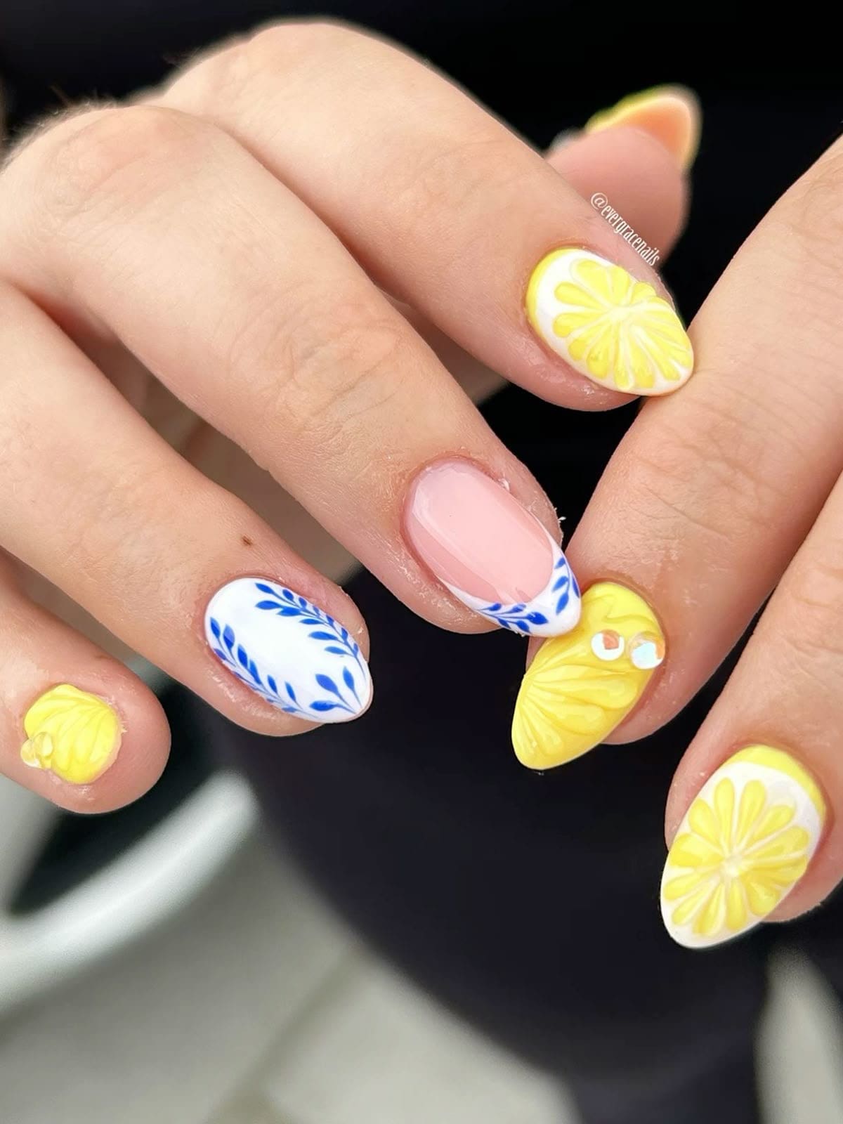 IMG 1672 Lemon Nail Ideas