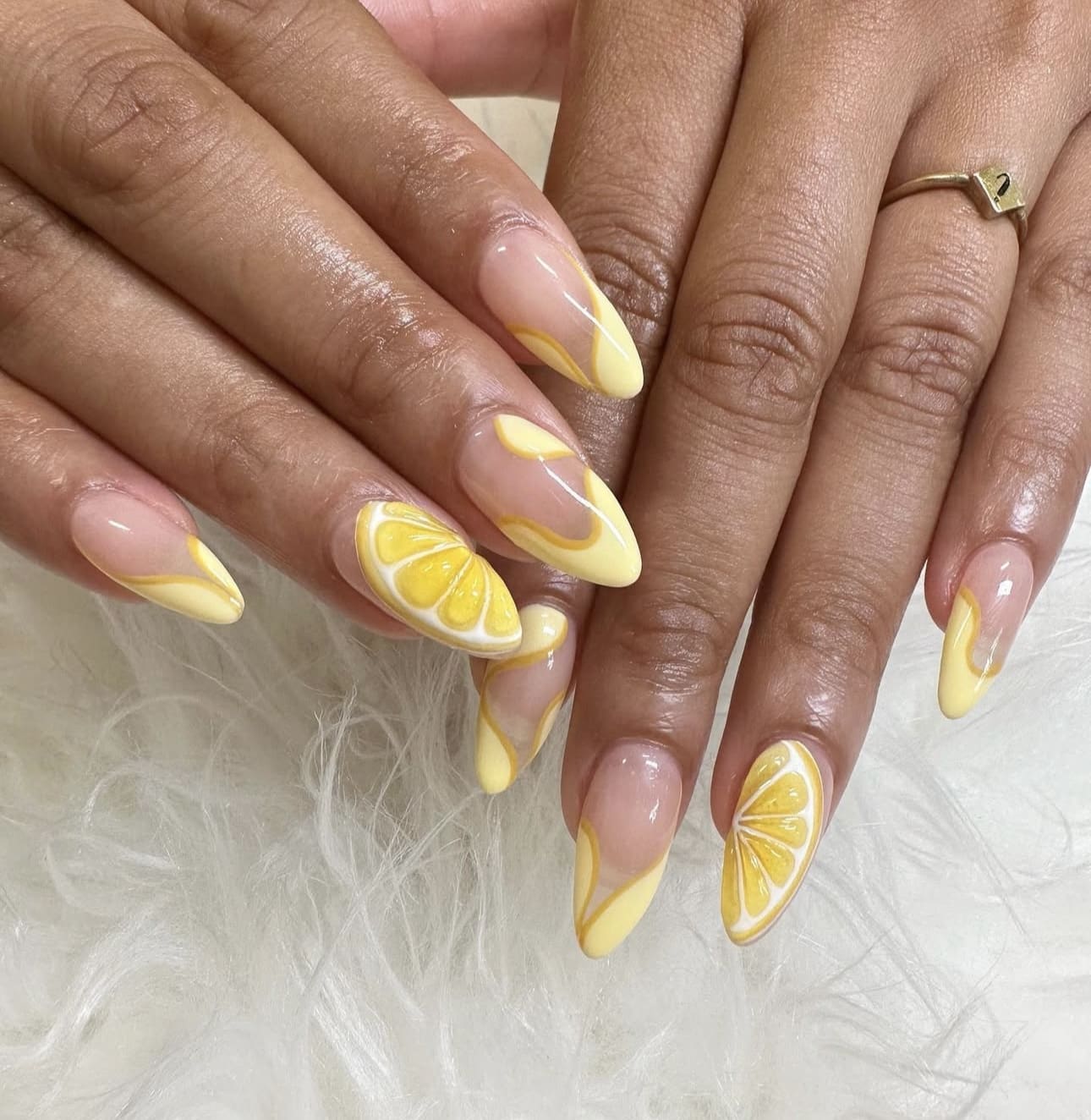 IMG 1683 Lemon Nail Ideas
